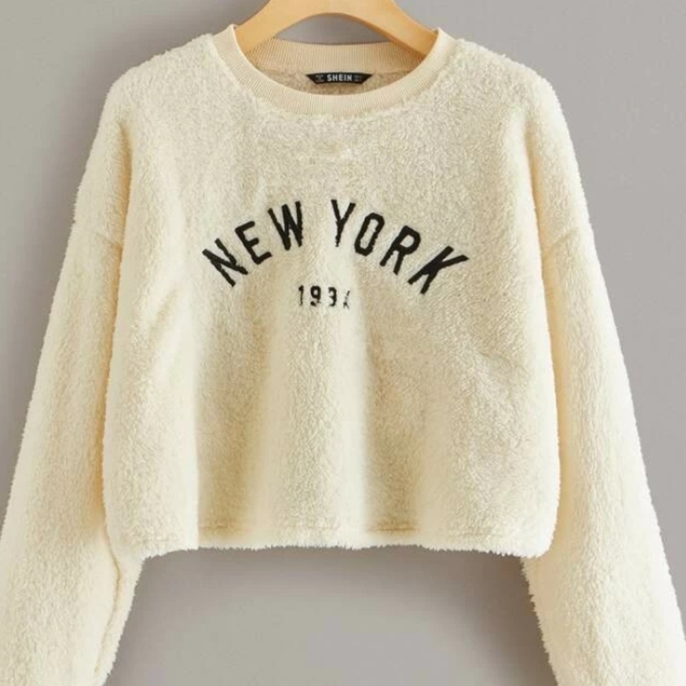 Only 1 left Drop Shoulder Pullover - Picture 5 of 6